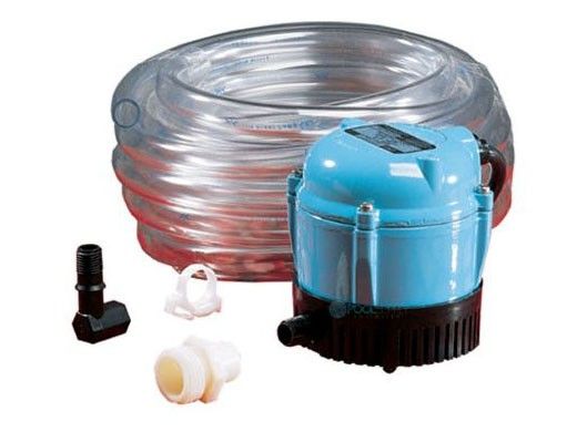 Franklin Electric Little Giant Pool Cover Pump  | 205 GPH 18 Foot Cord | 574029 PCPK-1