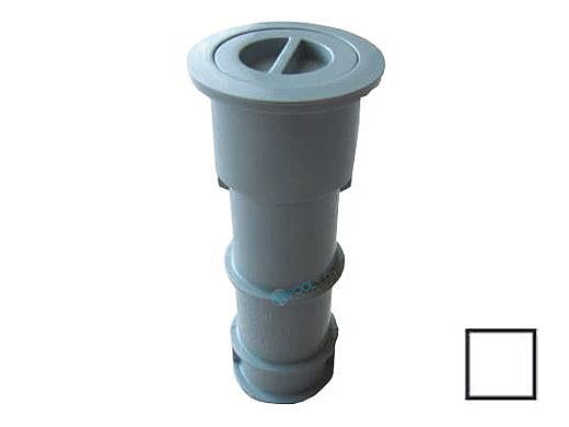 AquaStar 7-1/2" Umbrella Stands with Sleeve and Center Cap | White | US101