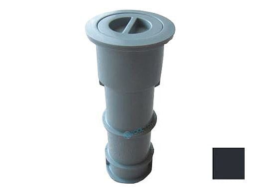 AquaStar 7-1/2" Umbrella Stands with Sleeve and Center Cap | Black | US102