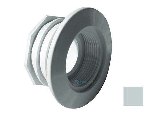 AquaStar Choice Large Wall Fitting with 1 1/2" FPT and Water Barrier | Light Gray | ES1022WB03