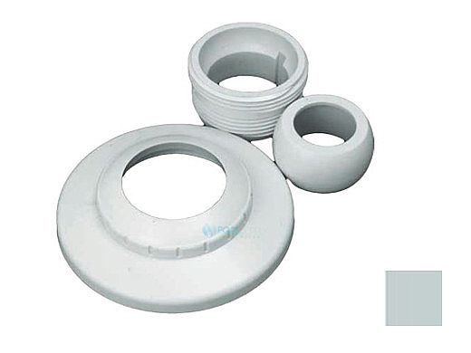 AquaStar Decorative Cover with 1" Eyeball and Threaded Core | Light Gray | DC103