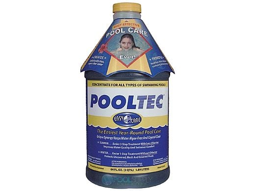 Easy Care Pooltec Summer Algaecide, Clarifier, and Chlorine Booster 64 oz  | 30064