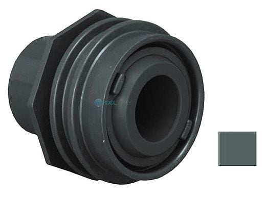 AquaStar Flus-Mount Return Fitting | with Water Stop Eyeball and Nut Aim Flow | with 3/4" Orifice | Dark Gray | 305B