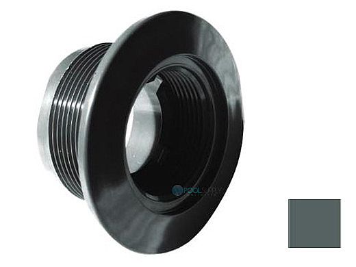 AquaStar Large Wall Fitting with Threaded O.D. Fits 1-1/2" Pipe | Dark Gray | ES102205