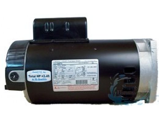 Threaded Shaft Motor 2HP 2-Speed  230V 56 Square Flange Full-Rate Energy Efficient | B2984