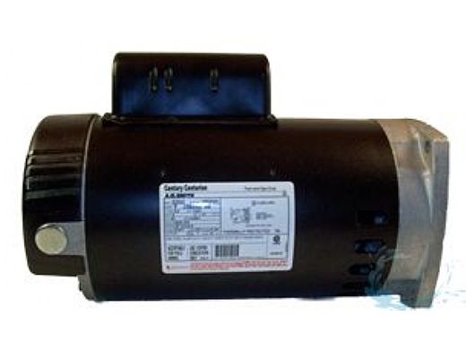 Magnetek Square Flange Motor 1.5HP Threaded Full-Rate 230V | B849