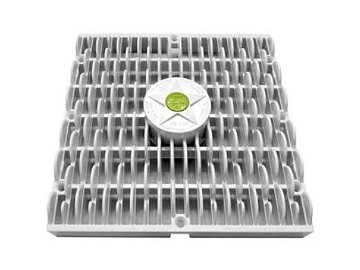 AquaStar 9x9 Square Retrofit Wave Anti Entrapment Suction Outlet Cover | RWAV9101