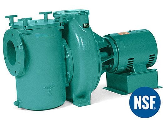 Marlow 4SPC Series Rugged Cast Commercial Pool Pump | 15HP 3-Phase | 200-230/460V | 4SPC15EC | 1CA005
