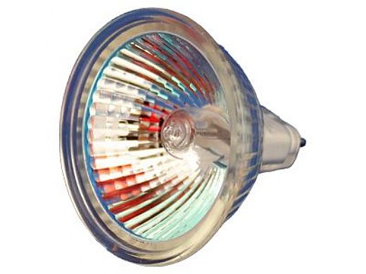 Halco Prism Flood SureColor MR16 Halogen Bulb | 75W 12V 2-Pin Quartz | MR16EYC/SC