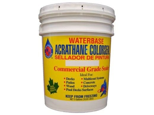 MultiCoat Acrathane Colorseal Deck Paint & Sealer | Colonial Tan 5 Gallons | CSCT5
