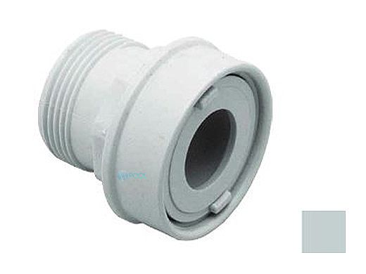 AquaStar Choice 1/2" Extender Fits SwimQuip Commercial 1 1/4" Fitting | Light Gray | BSASD103