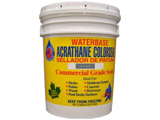 MultiCoat Acrathane Colorseal Deck Sealer | Dark Gray 5 Gallons | CSDG5
