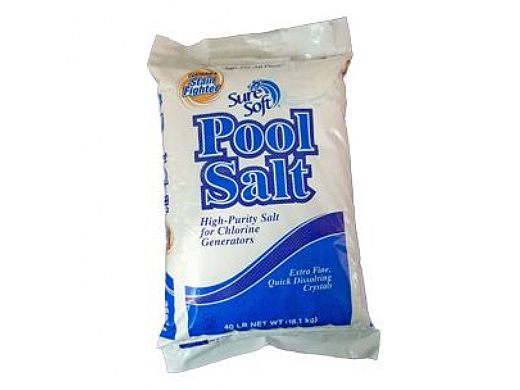 North American Salt | Sure Soft High Purity Pool Salt | 40 Pounds | 110003398