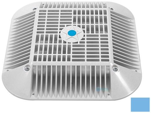 AquaStar 14" Square Anti-Entrapment Suction Outlet Cover, Mud Frame and Retro-Adapter Sub-Frame | for 9" Square .75" Deep Retrofits | (VGB Series) | Blue | 914104