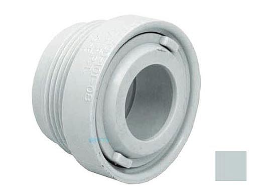 AquaStar Choise 1.5" Extender with Eyeball & Nut with .75" Orifice | Light Gray | ASD103B