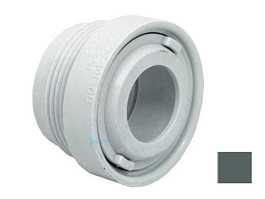 AquaStar Choise 1.5" Extender with Eyeball & Nut with .5" Orifice | Dark Gray | ASD105C