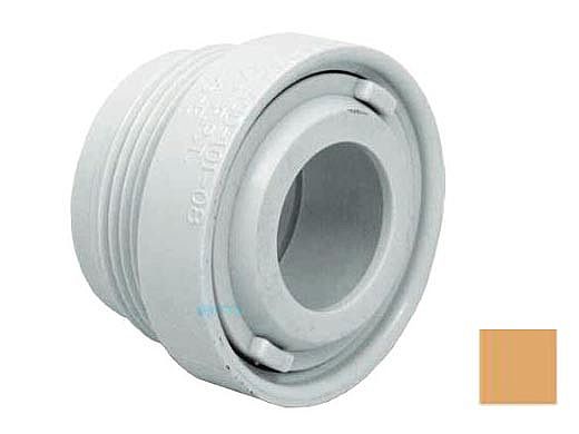 AquaStar Choise 1.5" Extender with Eyeball & Nut with .5" Orifice | Tan | ASD108C