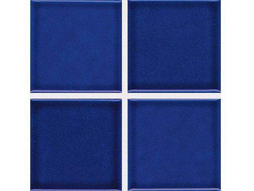 National Pool Tile Marine Field 3x3 Series Pool Tile | Cobalt Blue | M350