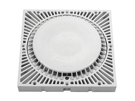 AquaStar 9 inch Square Retrofit SUN Suction Outlet Cover | RSUN9101