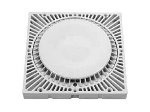 AquaStar 9 inch Square Retrofit SUN Suction Outlet Cover Blue | RSUN9104