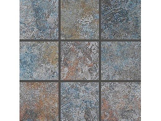 National Pool Tile Raku 2x2 Series | Cobalt Blue | RUCOBALT2X2