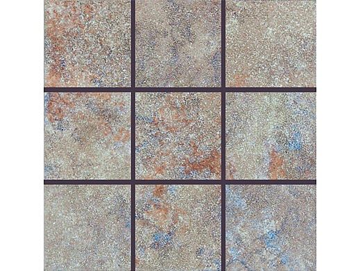 National Pool Tile Raku 2x2 Series | Ocean Blue | RUOCEAN2X2