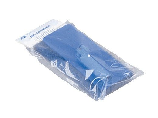 A&B Brush Mr. Scrubber with Pad | Blue | 8010