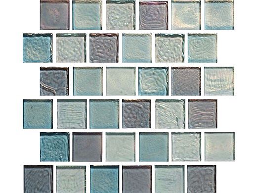 National Pool Tile Oceanscapes 1x1 Glass Tile | Surfside | OCN-SURFSIDE