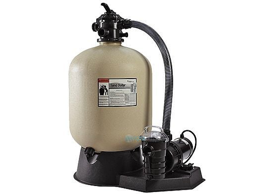 Pentair Sand Dollar SD60 Above Ground Pool Sand Filter System | 22" Filter 1.5HP Pump | 3' NEMA Cord | 6' Hose Kit | PNSD0060DO1160