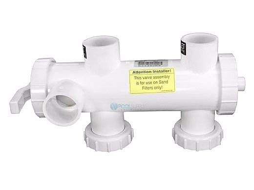 Pentair Side Mount Full Flow Rotary Valve 2" | White | 263010