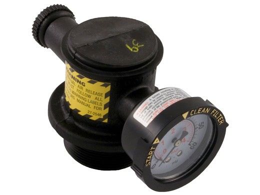 Pentair Manual Air Relief Assembly without Clamp | 5.25" x 4.25" x 2.75" | Black | 273550 273550Z