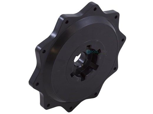 Pentair 2" DE Multiport Valve Replacement Parts | Top Valve Cover | Black | 271169