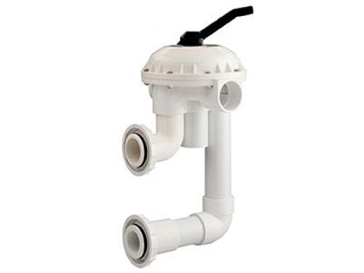 Pentair Hi-Flow Multi-Port PVC Backwash Valve for Side Mounted  D.E. Filters | 261142