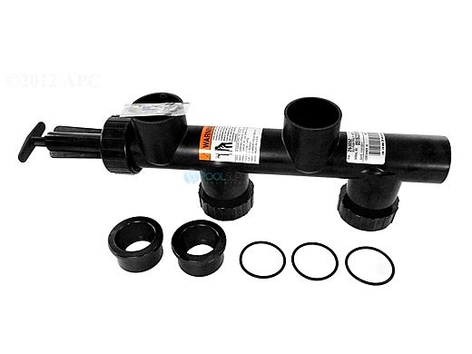 Pentair Push Pull Valve Kit for Sand and DE Filters | 2" with Unions ABS 8" Center | 263052