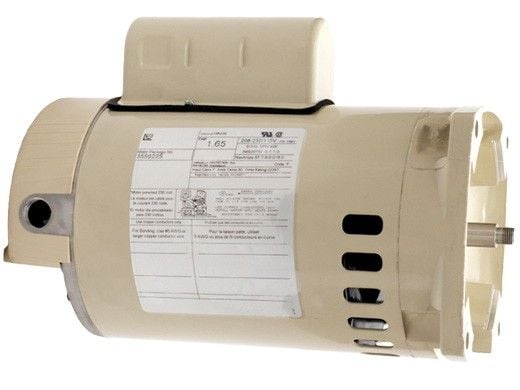 Replacement Pentair Motor Square Flange | 1HP 115/230V | Almond | 075234S 355022S