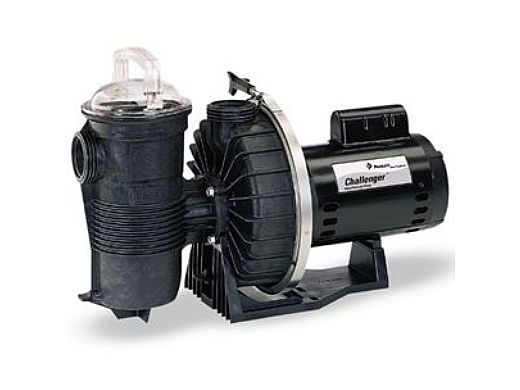 Pentair Challenger 5HP Single Phase 208 230V Full Rate Energy Effcient High Flow Pool Pump | 345210