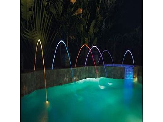 Pentair MagicStream Laminar Color LED Light | 100' Cord | Gray Deck Lid | 580001G