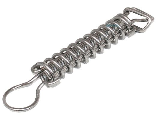 PoolTux Spring Stainless Steel 5" Long Angled - Short Requires Buckles | MH210