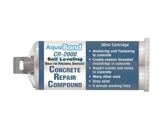 AquaBond Self Leveling Concrete Repair Compound | 50 ml | CR-2000