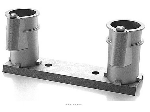 PERMA CAST PC-4008-AC HANOVER DECK ANCHOR CHANNEL 8