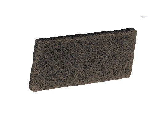 A&B Brush Mr. Scrubber Jr Replacement Pad | Brown Coarse | 8535