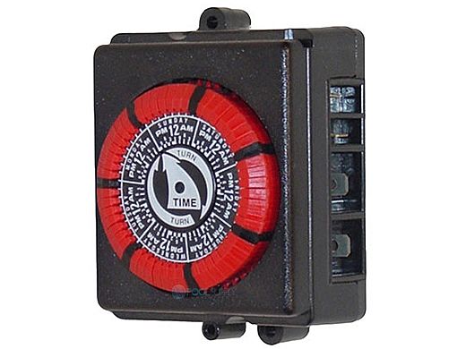 Intermatic Time Clock | 110V 20A 60HZ 7 Day 4 Lug Red | PB873-RED