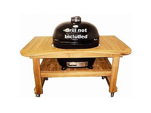 Primo Grills Teak Table for Oval XL | 603