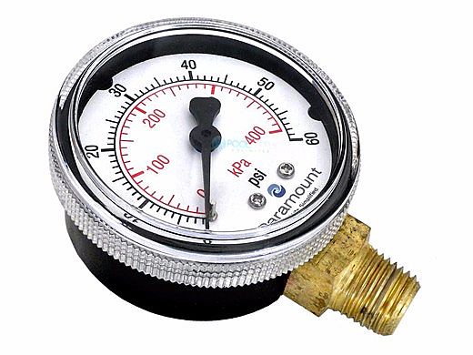 Paramount Pool and Spa Pressure Gauge for Water Valve | 005-302-3590-00