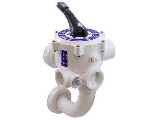 Praher Plastics 1.5" ABS Pre-Plumbed Side Mount Multiport Valve | SM1-PP2