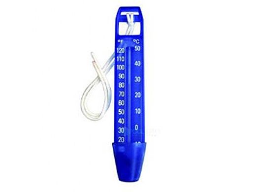 Pool Style Deluxe Series lue Dip-N-Read Thermometer with Cord | PS050
