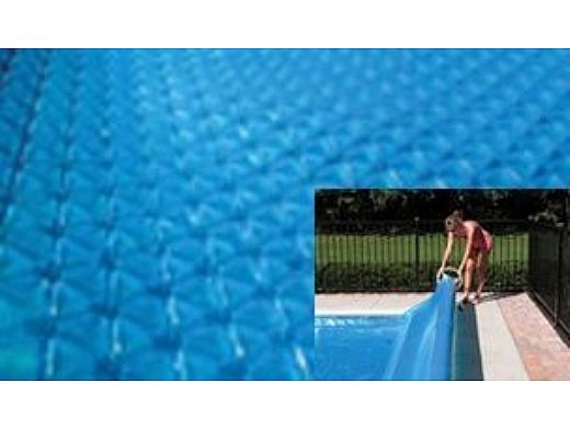 Solar Blanket 16' X 24' Rectangle Pool Cover Blue | 5-Year Warranty | 10 MIL Thickness | 2851624