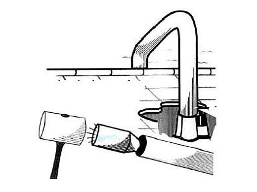 Pool Tool Aluminum Stabilizing Plug | 1.9" ID Rail | 144A