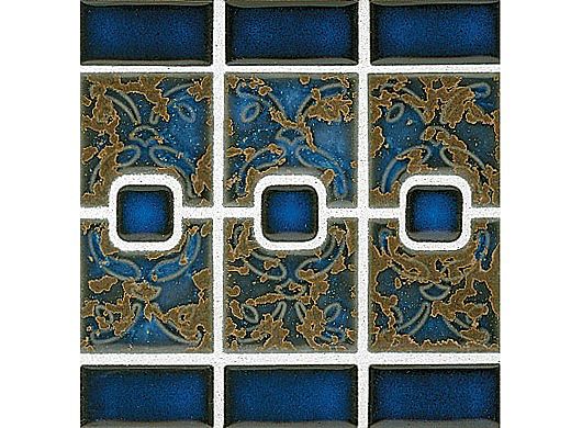 National Pool Tile Luciana Series Pool Tile | Terra Blue | LC-2440S