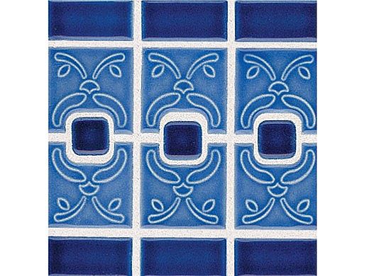 National Pool Tile Luciana Series Pool Tile | Electric Blue | LC-4141